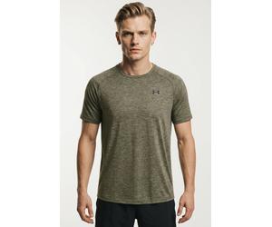 Trainingsshirt UNDER ARMOUR "UA TECH 2.0 SS TEE", Herren, Gr. XXL, grün, Jersey, Obermaterial: 100% Polyester, normal, Rundhals, Raglanärmel abgesteppt, Shirts Trainingsshirt, optimierte Passform, sch