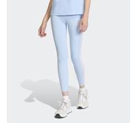 Trainingstights ADIDAS SPORTSWEAR "ESSENTIALS 3-STREIFEN COTTON LEGGINGS", Damen, Gr. S, N-Gr, glow blau, clear pink, normal, gr., Obermaterial: 90% Baumwolle, 10% Elasthan, Hosen, sportlicher Look mi