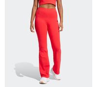 Essentials Small Logo Flared Leggings Pure Ruby / Black L