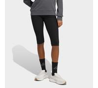 ADIDAS SPORT Seasonal Essentials Rib Capri Leggings (WY368) XS Black