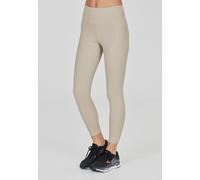 Trainingstights ATHLECIA "Aliya", Damen, Gr. 40, EURO-Größen, beige (hellbeige), 75% Nylon, 25% Elasthan, unifarben, Hosen, im stretchy Design mit flachen Nähten (61606352-40) hellbeige