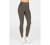 Trainingstights ATHLECIA "Aliya", Damen, Gr. 40, EURO-Größen, dunkelbraun, 75% Nylon, 25% Elasthan, unifarben, Hosen, im stretchy Design mit flachen Nähten (55590718-40) dunkelbraun
