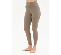 Trainingstights ATHLECIA "Gaby", Damen, Gr. 42, EURO-Größen, beige (sand), 75% Nylon, 25% Elasthan, unifarben, Hosen, mit bequemem Dehnbund (93605000-42) sand