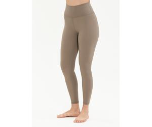 Trainingstights ATHLECIA "Gaby", Damen, Gr. 42, EURO-Größen, beige (sand), 75% Nylon, 25% Elasthan, unifarben, Hosen, mit bequemem Dehnbund (93605000-42) sand