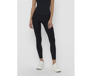 Trainingstights ONLY PLAY "ONPJANA-2 HW PCK TIGHTS NOOS", Damen, Gr. L (40), N-Gr, schwarz, Jersey, Obermaterial: 75% Nylon, 25% Elasthan, unifarben, skinny fit knöchellang, Hosen, mit praktischer Han