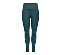 Trainingstights ONLY PLAY "ONPJANA HW TRAIN TIGHTS - NOOS", Damen, Gr. M, N-Gr, mediterranea, Jersey, Obermaterial: 75% Nylon, 25% Elasthan, unifarben, skinny fit knöchellang, Hosen, mit praktischer H