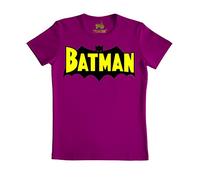TRAKTOR® Batman I Wings | T-Shirt Print | Damen & Herren | kurzärmlig | rot | Lizenziertes Originaldesign | Größe L