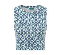 tranquillo Bio-Damen-Jersey-Crop-Top mit Rundhalsausschnitt, kite, Gr. M