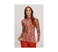 tranquillo Damen-Langarmshirt mit Rollkragen, flower fields, Gr. L