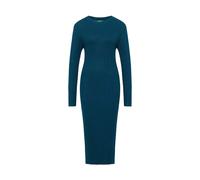 tranquillo Damen-Maxi-Kleid mit Struktur, bermuda blue, Gr. L