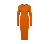 tranquillo Damen-Maxi-Kleid mit Struktur, dark peach, Gr. S