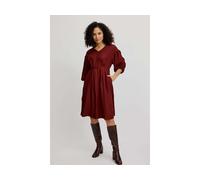 tranquillo Damen-Midi-Kleid mit Seitentaschen, fired brick, Gr. 40