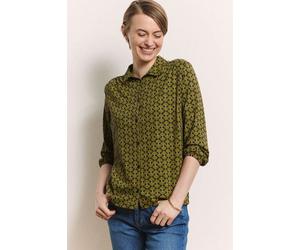 TRANQUILLO Jerseybluse Kaaty aus EcoVero Viskose (1080001) black fan M