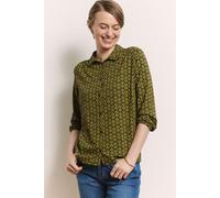 TRANQUILLO Jerseybluse Kaaty aus EcoVero Viskose (1080001) black fan XL