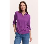 TRANQUILLO Jerseybluse Kaaty aus EcoVero Viskose (1080001) sparkling grape S