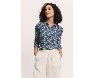 TRANQUILLO Jerseybluse Kaaty aus EcoVero Viskose (1080001) tropical M