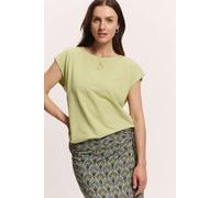 Tranquillo - Women's Jerseyshirt Jessicaa - T-Shirt, Gr. L, beige (FennelGreen)