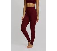 TRANQUILLO Leggings aus EcoVero-Viskose-Mix (W25G151) Rot (fired brick) XS