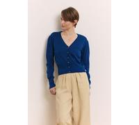 TRANQUILLO Strickjacke Linaa aus Bio-Baumwolle (1250001) navy S