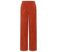Tranquillo - Women's Cordhose aus Biobaumwolle Straight Leg - Freizeithose, Gr. XXL 46, rot (Rooibos)