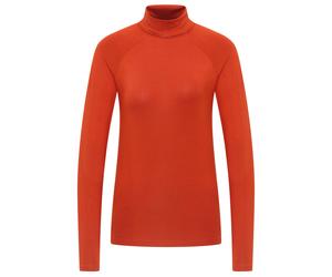 Tranquillo - Women's Feminines EcoVero-Shirt - Longsleeve, Gr. L, rot (Rooibos)