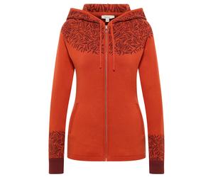 Tranquillo - Women's Jaquard-Strickjacke - Freizeitjacke, Gr. XS, rot (RooibosPaisley)