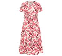tranquillo Damen-Midikleid 'Idaa' aus Viskose, berry bird, Gr. 38