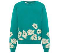 Tranquillo - Women's Lockerer Jaquard-Pullover - Pullover, Gr. L, türkis (BayFlowers)