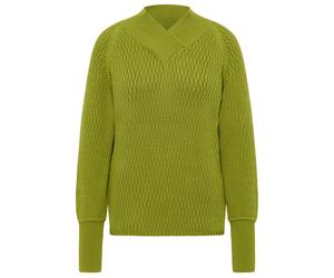 Tranquillo - Women's Lockerer Strickpullover - Pullover, Gr. L, oliv (GoldenCypress)