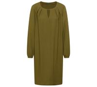 Tranquillo - Women's Lockeres Ecovero-Kleid - Kleid, Gr. S 38, oliv (Pesto)