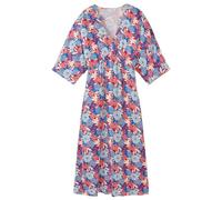 Tranquillo - Women's Midikleid aus Ecovero Viskose - Kleid, Gr. S, bunt (BlueBloom)
