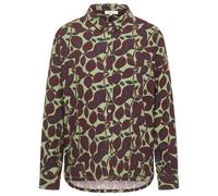 Tranquillo - Women's Oversize-Bluse aus EcoVero Viskose - Bluse, Gr. XL 44, braun (Botanic)