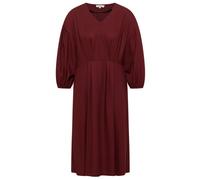 Tranquillo - Women's Tailliertes Kleid aus EcoVero Viskose - Kleid, Gr. XL 44, rot (FiredBrick)