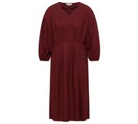 Tranquillo - Women's Tailliertes Kleid aus EcoVero Viskose - Kleid, Gr. XXL 46, rot (FiredBrick)