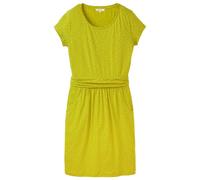 Tranquillo - Women's Tailliertes Minikleid aus Jersey - Kleid, Gr. L, gelb (Dots)