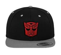 Transformers Offizielles Lizenzprodukt Autobots 3D Patch Premium Snapback Cap