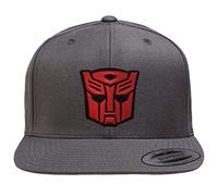 Transformers Offizielles Lizenzprodukt Autobots 3D Patch Premium Snapback Cap