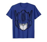 Transformers Optimus Prime Vintage Big Face T-Shirt, Herren, Königsblau, XXL