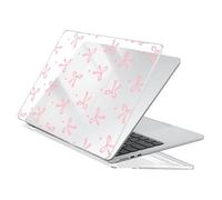 Transparente Schleifenschutzbox, kompatibel mit MacBook, robuste Plastik Hartschale Schutzhülle kompatibel mit MacBook Air Pro