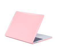 Transparente Schutzhülle kompatibel mit Apple Laptop, robuste Plastik Hartschale Schutzhülle für Air Pro Serie (Pink)