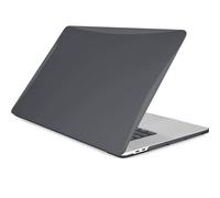 Transparente Schutzhülle, kompatibel mit MacBook, robuste Plastik-Hartschale Schutzhülle, kompatibel mit MacBook Air und Pro (Schwarz)