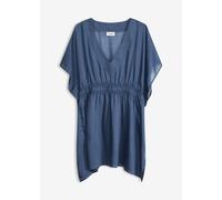 Transparente Strandtunika mit V-Ausschnitt 48/50 (XL)