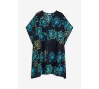 Transparente Strandtunika mit V-Ausschnitt 52/54 (XXL)