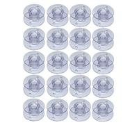 Transparente wiederverwendbare Kunststoff-Nähmaschinen-Spulen, Nähzubehör für Heimwerker, Basteln, Kleidung, Erste-Hilfe-Zubehör, 20 Stück