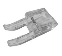 Transparenter Applikationsfuß/Klarsichtfuß/Nähfuß (offen) für alle Nähmaschinen mit 6mm Snap-On System