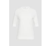 Transparenter Feinstrickpullover mit Lochmuster aus Viskosemix 40 creme 2168764.0210.40