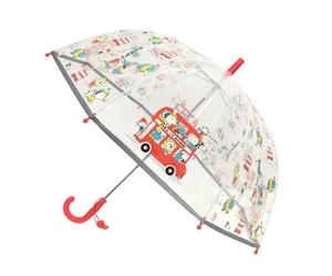 Transparenter Reflektierender Kinderregenschirm mit Tiermotiven