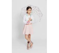 Transparenter Regenschirm für Kinder mit Schmetterlingsmotiv