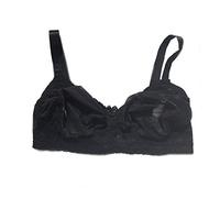 Transparenter transparenter Spitzen-BH für die Silikonmastform der Mastektomie Crossdresser085 (40C, Black)