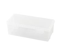 Transparentes Hartschalen-Federmäppchen, hohe Kapazität, farbige Organizer-Box für Skizzen, Kunst, Marker, Aquarellstifte, Bleistifte, Aufbewahrungsbox, B